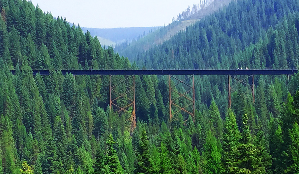 Glimpse The Hiawatha RailTrail New American Nomads